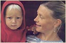 Swedish mother and child